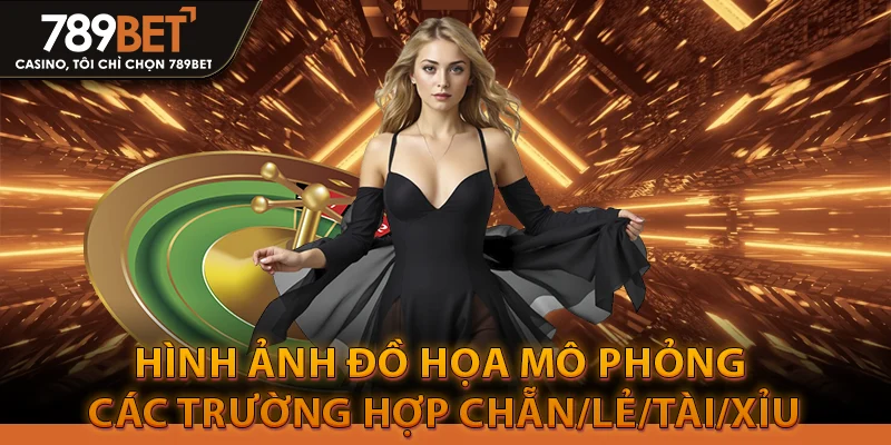 Hướng Dẫn Chơi Xóc Đĩa 789Bet: Bí Kíp Soi Cầu 3 Hình ảnh đồ họa mô phỏng các trường hợp Chẵn/Lẻ/Tài/Xỉu